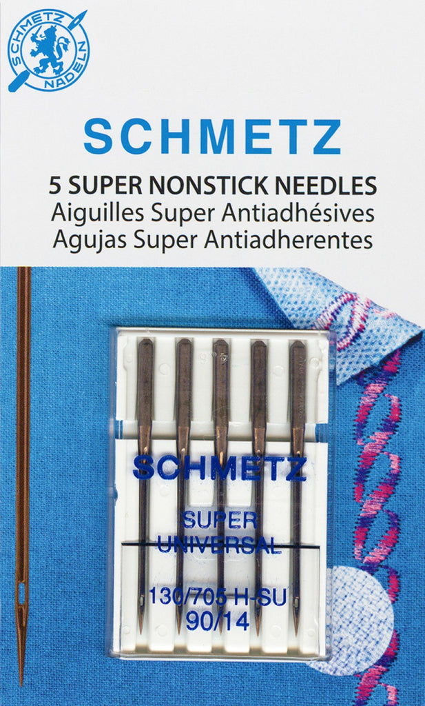 Schmetz Super Nonstick Needle 5 count, Size 90/14 – Happy Wife