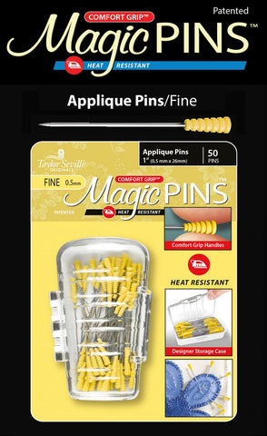 Tailor Mate Magic Pins Appliqué Fine - 50 pieces