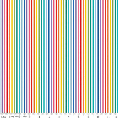 Stripe 1/8" - Rainbow