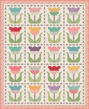 Stitched Tulips Quilt Boxed Kit