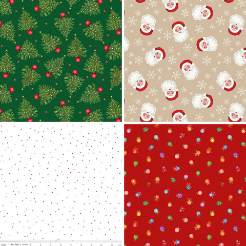 Santa is Coming to Town - Fat Quarter Bundle