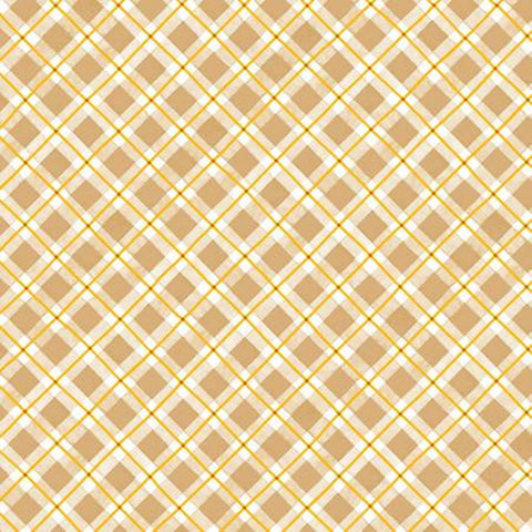 Garden Buzz - Plaid Yellow