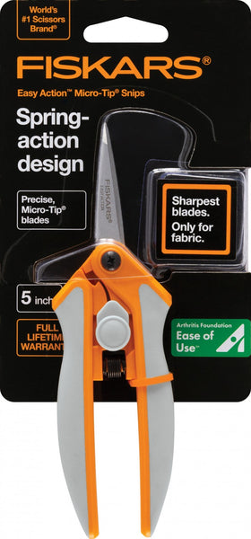 Fiskars Micro-Tip No.5 Scissors – Happy Wife Quilting